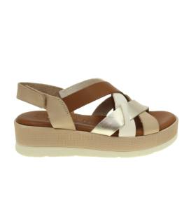 Sandalai de tiras combinadas en varios colores