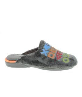 Zapatilla de casa Gamer Eat Sleep Game Repeat