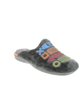 Zapatilla de casa Gamer Eat Sleep Game Repeat