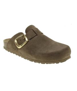 Zueco en serraje con planta bio