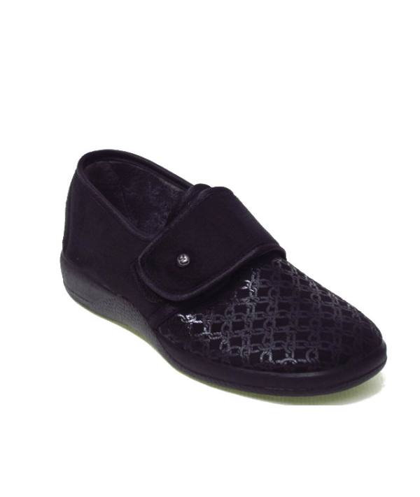 ZAPATILLA CONFORT CON VELCRO