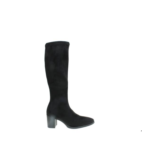 Bota en licra elastica con tacon ideal para cualquier pie