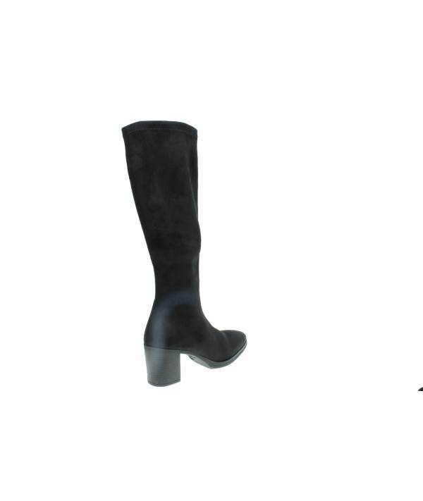 Bota en licra elastica con tacon ideal para cualquier pie