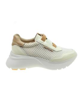 Sneaker de cuña con gomas
